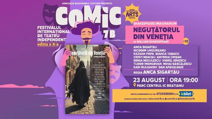 Buzau: Negutatorul din Venetia - Festivalul Internațional de Teatru Independent COMIC 7 B
