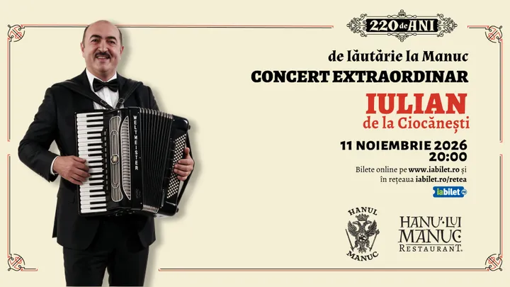 Concert extraordinar - Iulian de la Ciocanesti