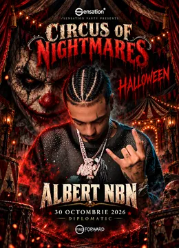 Constanța: Circus of Nightmares – Halloween Party | Albert NBN Live