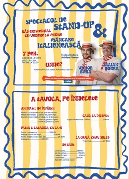 Porumbacu de Sus: Stand-up Comedy cu Victor Bara, Traian Dobra si Adrian Florea: Ras existential cu vedere la munte
