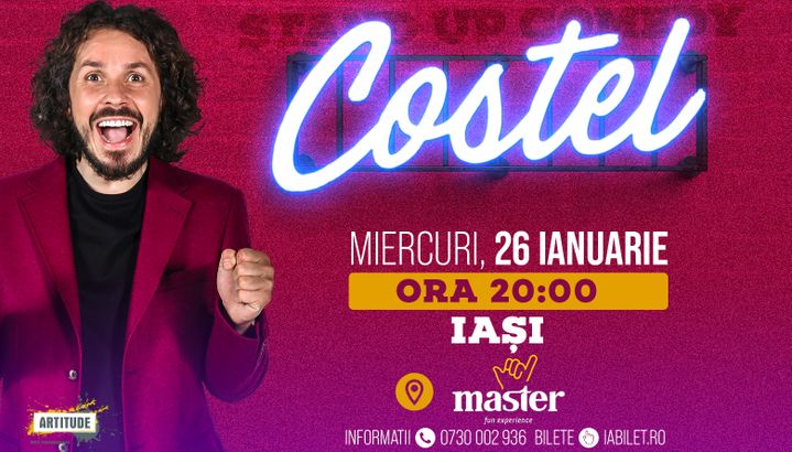 Iasi: Stand up comedy cu Costel Show 2