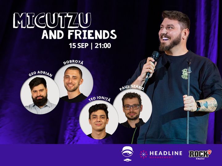 Pierre de Vară: Stand-up comedy cu Micutzu and friends