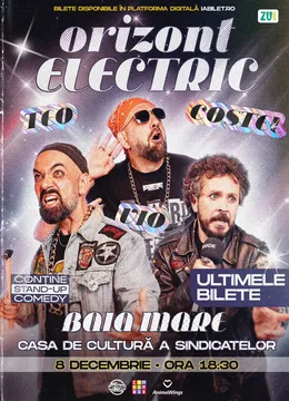 Baia Mare: Teo, Vio și Costel - Orizont Electric | Stand Up Comedy Show 1
