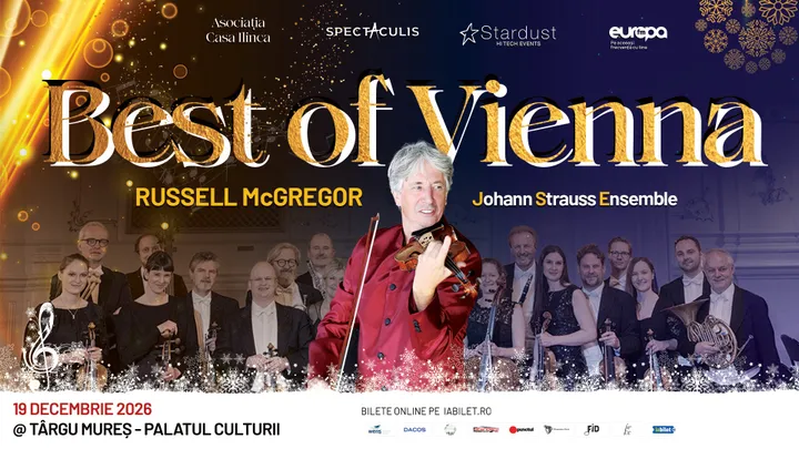 Targu Mures: Johann Strauss Ensemble & Russell McGregor - Best of Vienna