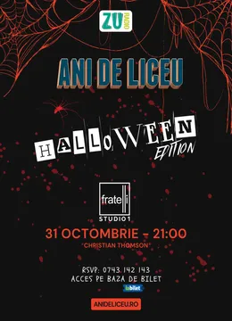 ANI DE LICEU – Halloween Edition ✩ FRATELLI Studio