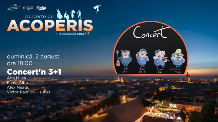 Sibiu: Concert’n 3+1 cu Ada Milea & Friends