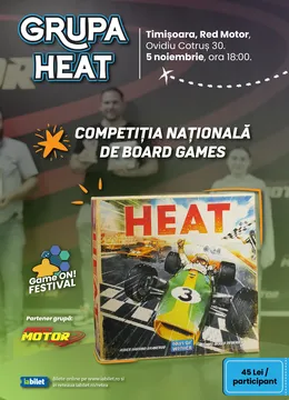 Timișoara: Grupa Heat - Competiția Națională de Board Games