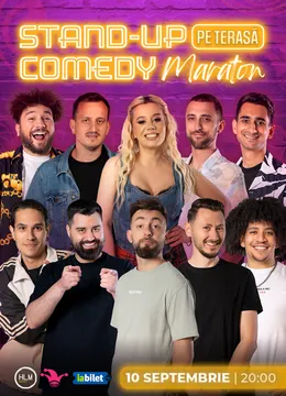 The Fool: Stand-up comedy Maraton pe terasă cu: Anisia, Mane Voicu, Drăcea, Cîrje, Florin, Dobrotă, Popinciuc, Geo Adrian, Claudiu Popa și Fares