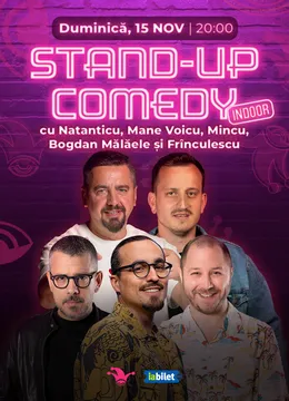 The Fool: Stand-up comedy cu Mane Voicu, Natanticu, Mincu, Bogdan Mălăele și Frînculescu