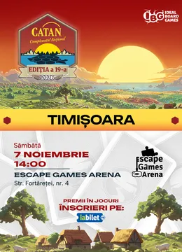 Timișoara: Catan - Etapa Locala 2026