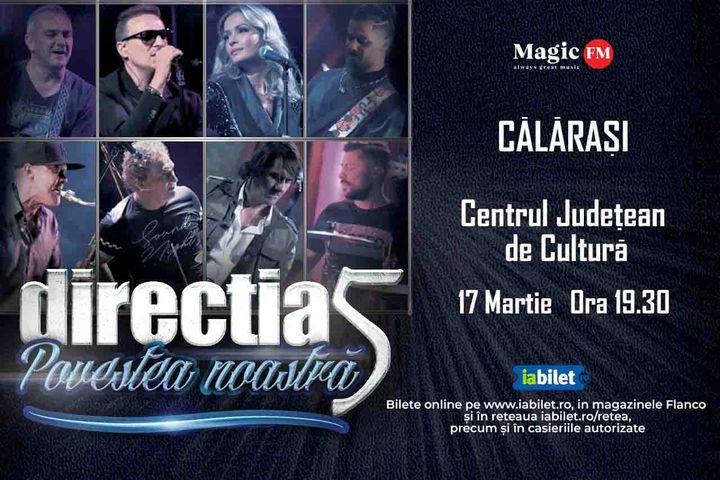 Calarasi: Concert Directia 5 - Povestea Noastra