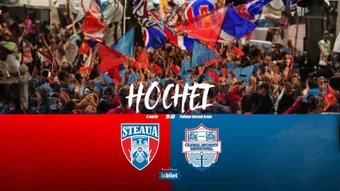 Hochei: CSA Steaua București - CSM Galați | 5 martie