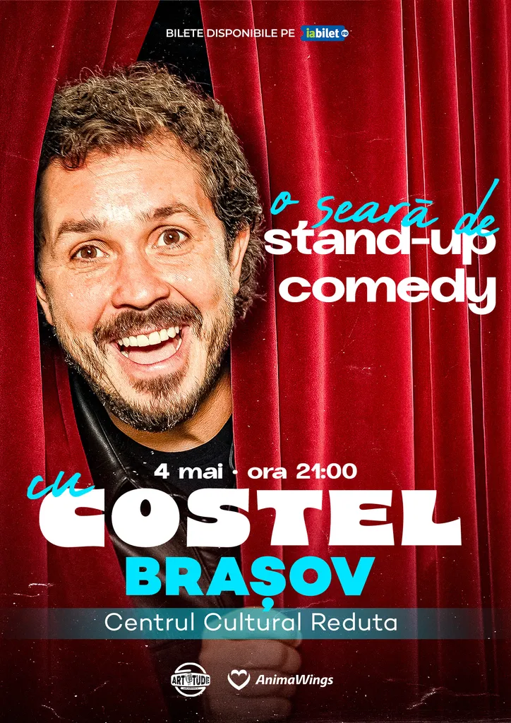 Brasov: O seara de stand up comedy cu Costel - SHOW 2