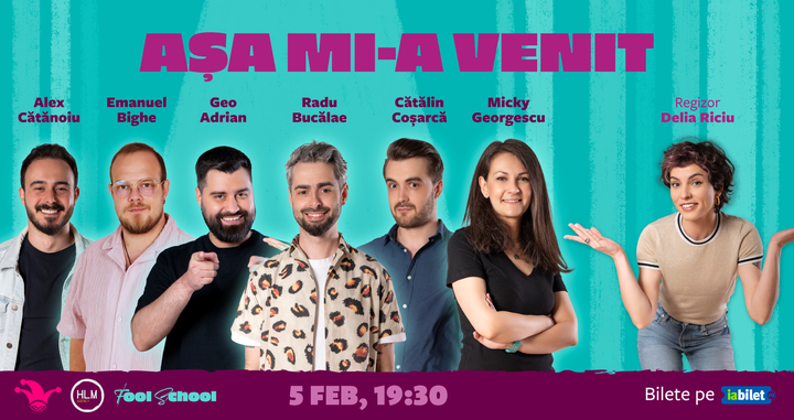 The Fool: Așa mi-a venit! | Show de comedie on the spot