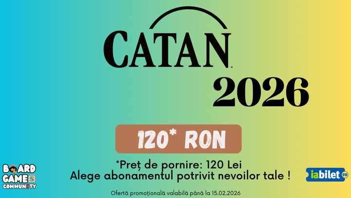 Sibiu: Abonament anual 2026 Catan - BoardGameCommunity