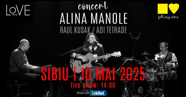 Sibiu: Concert Alina Manole TRIO