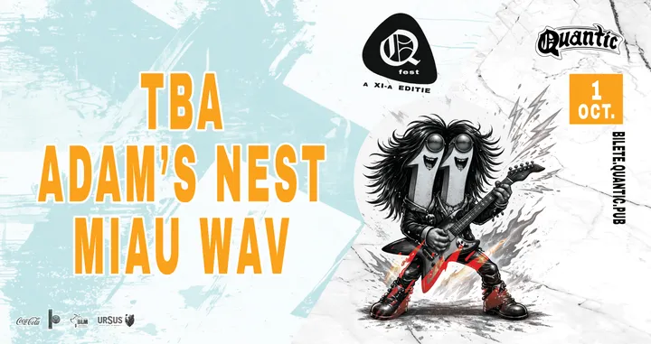 QFest - Ziua IV - Om la Lună | Adam's Nest | Miau Wav