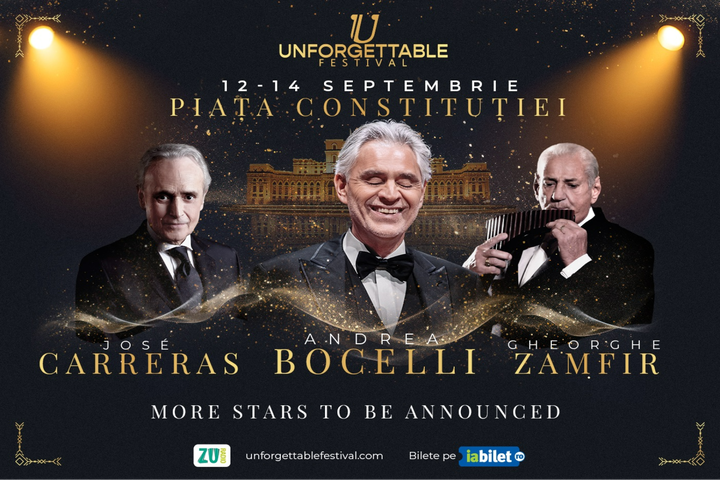 Unforgettable Festival 2025 - Abonamente 2 zile - Ziua 12 & 13 Septembrie 2025