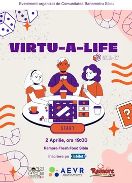 Sibiu: Premieră joc Banometru - Virtu-a-life - Boardgame
