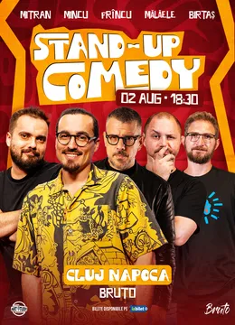 Cluj-Napoca: Mincu, Mitran, Bogdan Mălăele, Dan Birtaș, Dan Frînculescu | Stand Up Comedy Show I