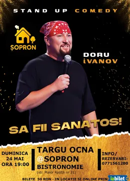 Targu Ocna: Stand-up comedy cu iVanov