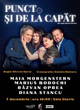 Punct. Și de la capat - in Premiera la Sala Gloria