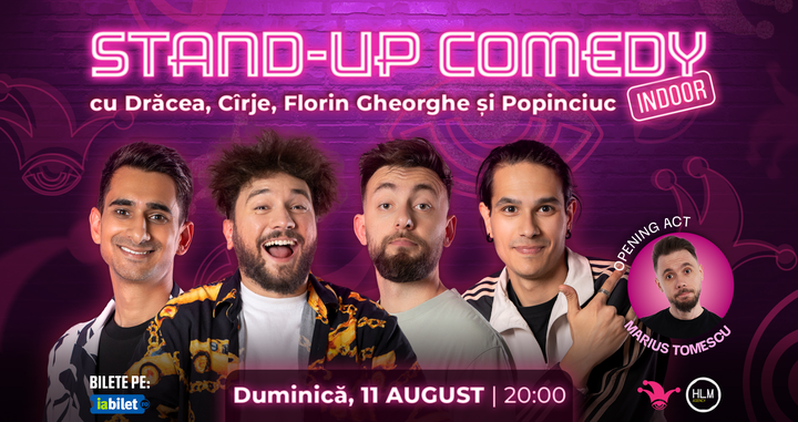 The Fool: Stand-up comedy cu Drăcea, Cîrje, Florin Gheorghe și Mirel Popinciuc