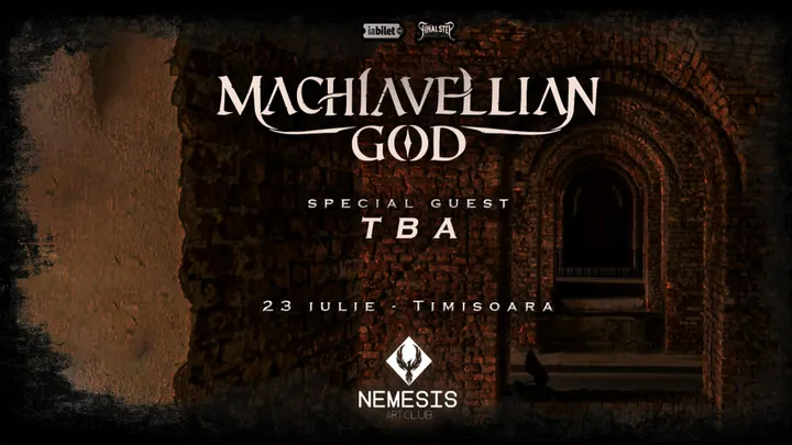 Machiavellian God — live la Nemesis Art Club