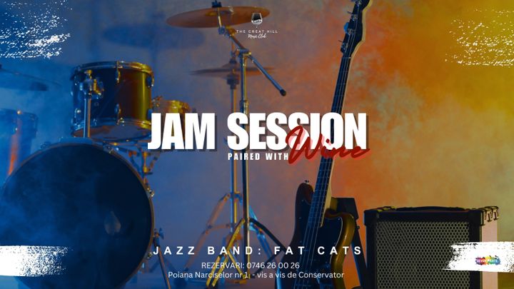 Jam Session Paired with Wine | Jazz Band: Fat Cats