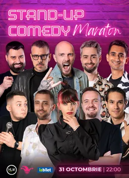 The Fool: Stand-up Comedy Maraton cu Bordea, Frînculescu, Bucălae, Edi Moise, Teodora Nedelcu, Florin, Dobrotă, Popinciuc, George Dumitru și Geo Adrian