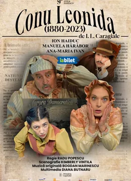 CONU LEONIDA  - comedie cu Ion Haiduc și Manuela Hărăbor