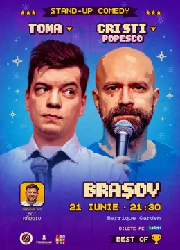 Brașov: Stand-up comedy - Best of Toma & Popesco (SHOW 2)