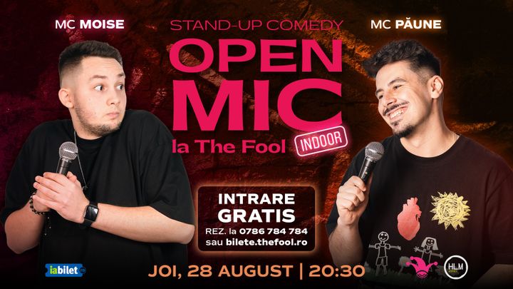 The Fool Open Mic: MCs Moise & Păune