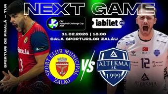 Zalău: Volei | SCM Zalău – Altekma SK