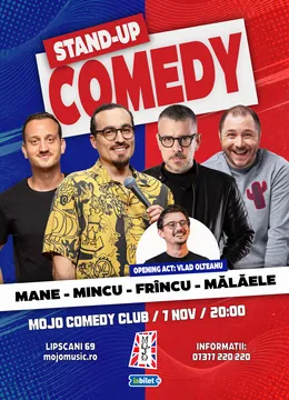 Stand-up Comedy Show cu Mincu, Frincu, Mane si Malaele