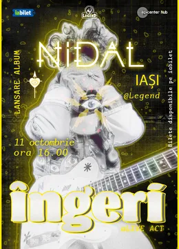 Iasi: Concert Nidal • Lansare de album: "Îngeri"