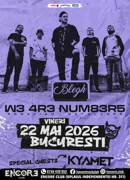 Concert W3 4R3 NUM83R5 x Kyamet in Encore Club