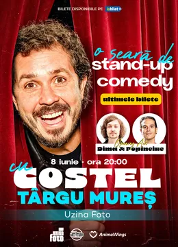 Targu Mures: O seară de stand up comedy cu Costel | Comedy Show