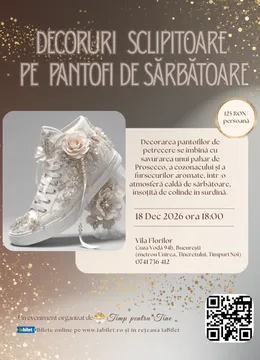 Decoruri Sclipitoare pe Pantofi de Sarbatoare