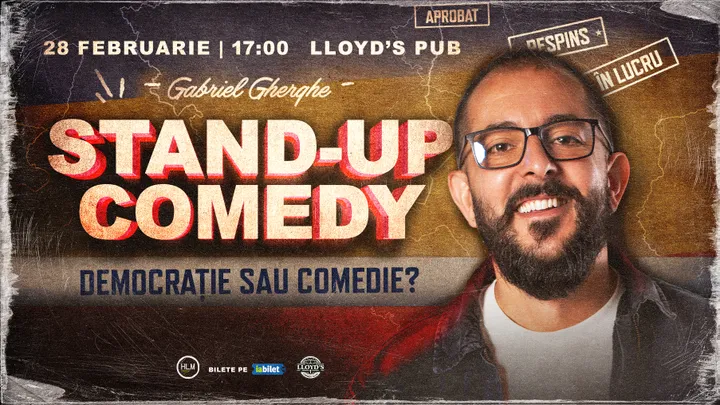 Lloyd's: Stand-up Politic cu Gabriel Gherghe