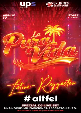 La Pura Vida - Latino Reggaeton Party