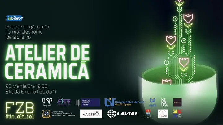 Timișoara: Atelier de ceramică #în_alt_fel