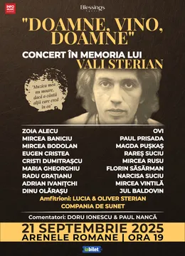 Concert în memoria lui Vali Sterian