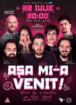 The Fool Terasa: Așa mi-a venit! | Show de comedie on the spot