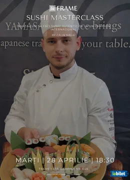 Cluj-Napoca: Sushi Masterclass by Călin Mălai