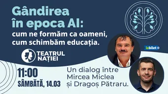 Ploiești: Workshop cu Mircea Miclea și Dragoș Pătraru