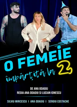 O femeie împărțită la doi