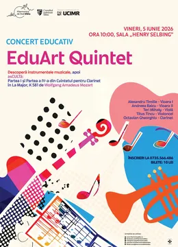 Sibiu: Concert educativ - EduArt Quintet