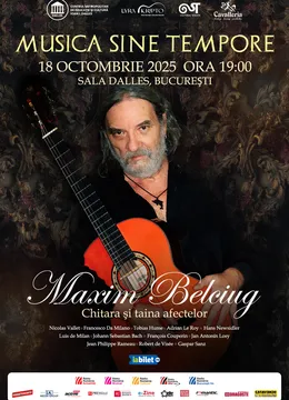 Musica Sine Tempore - Recital extraordinar Maxim Belciug