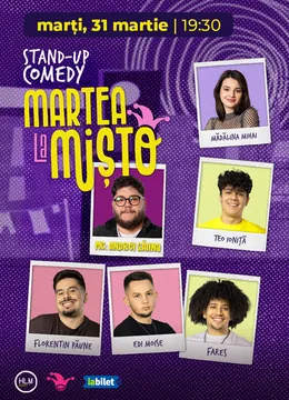 The Fool: Marțea la Mișto cu Teo Ioniță, Mădălina Mihai, Edi Moise, Florentin Păune și Fares